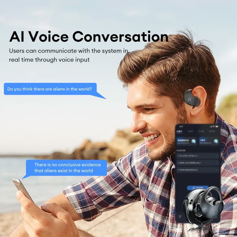 🏆LAST DAY SALE 60% OFF⏰AI Translation T26 Pro Wireless Bluetooth Translation Earbuds