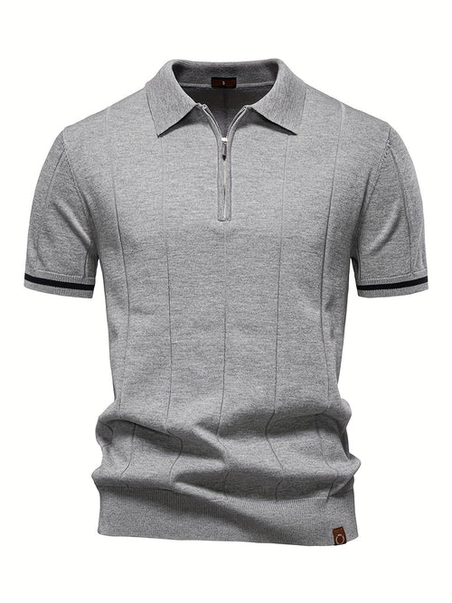 Paulo | Casual Knit Polo Shirt